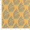 Amber - Aqua & Teal,Gold & Yellow Floral Upholstery Fabric 54 Inches"